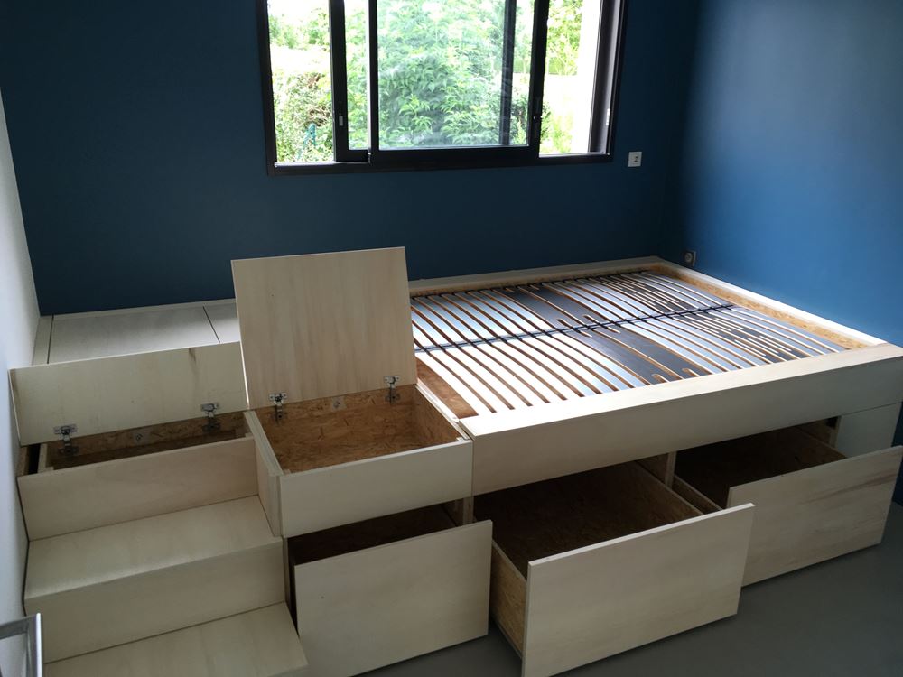 Construire Une Estrade Pour Glisser Un Lit